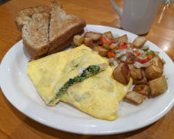 Broccoli or Spinach Omelette
